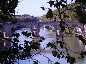 Along the Tiber River, Rome, Italy